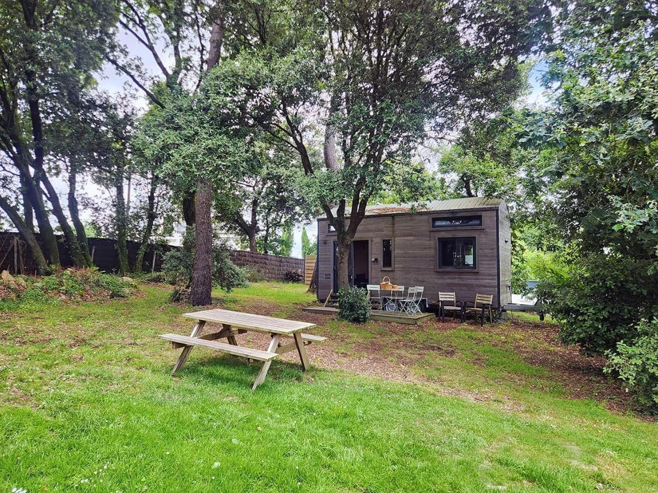 Gites & Tiny Houses Les Hauts De Toulvern Baden Pokoj fotografie